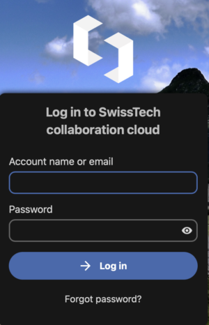 Loginscreen collaboration cloud e1682279738987 - Swiss Tech